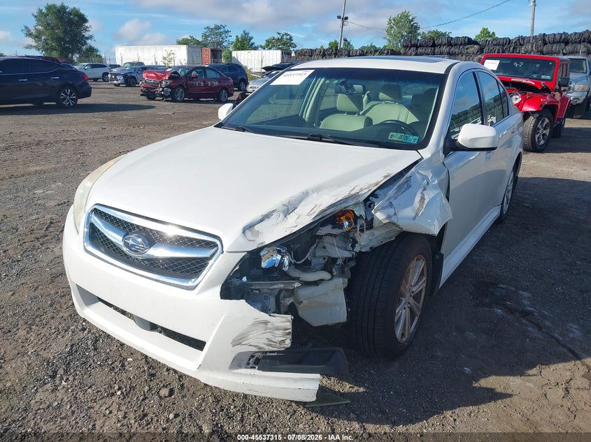 2011 Subaru LEGACY VIN 4S3BMBG65B3215359 IAAI salvage auction — FRONT END, Salvage (Pennsylvania), sold $450 on 2026-08-23 (photo 6)