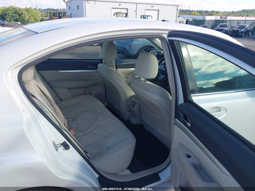 2011 Subaru LEGACY VIN 4S3BMBG65B3215359 IAAI salvage auction — FRONT END, Salvage (Pennsylvania), sold $450 on 2026-08-23 (photo 8)