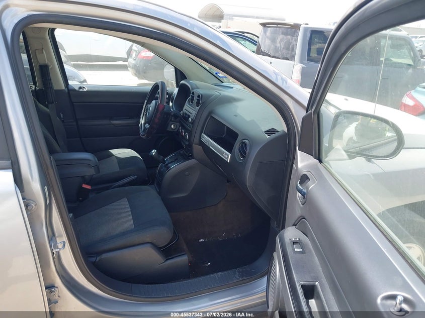 2015 Jeep Compass VIN 1C4NJCBA7FD218822 IAAI salvage auction — LEFT REAR, Salvage (Texas), sold $1,400 on 2026-08-01 (photo 5)