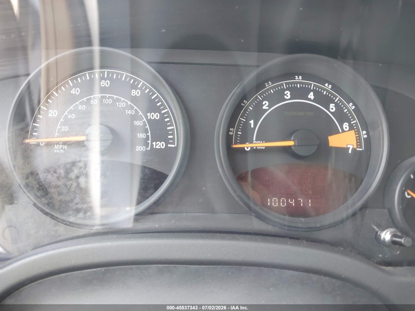 2015 Jeep Compass VIN 1C4NJCBA7FD218822 IAAI salvage auction — LEFT REAR, Salvage (Texas), sold $1,400 on 2026-08-01 (photo 7)