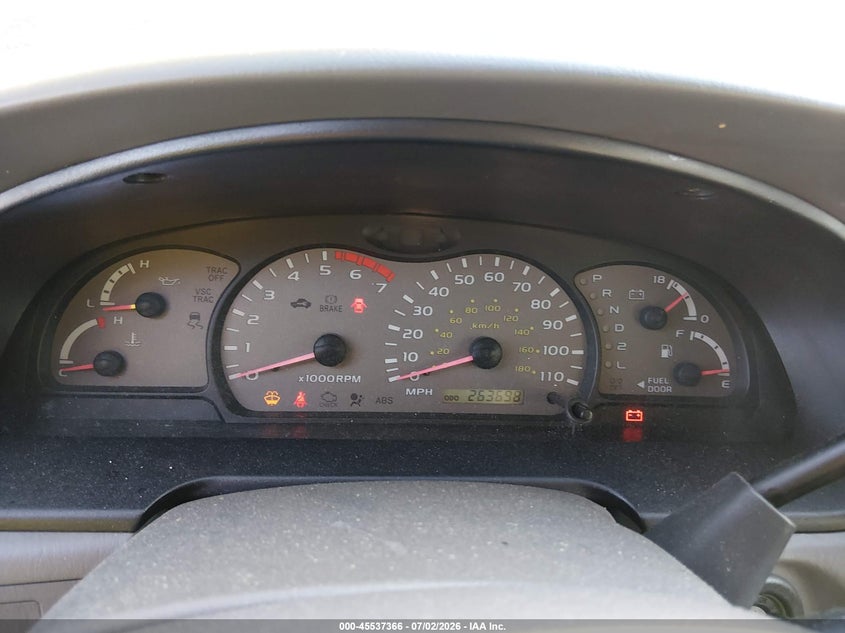 2003 Toyota Sequoia VIN 5TDZT34A73S191288 IAAI salvage auction — NORMAL WEAR, Repossession Paperwork (Georgia), sold $575 on 2026-07-20 (photo 7)