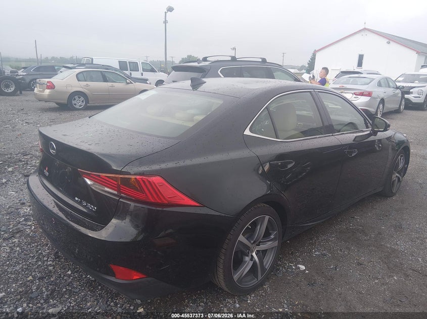 2017 Lexus Is VIN JTHCM1D21H5019835 IAAI salvage auction — FRONT END, Salvage Title, sold $25 on 2026-07-29 (photo 4)