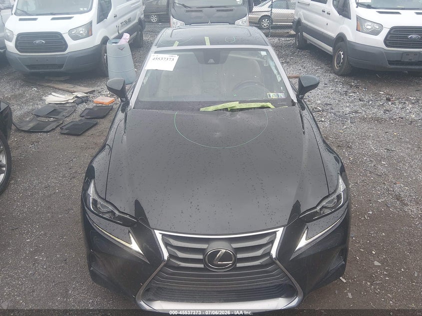 2017 Lexus Is VIN JTHCM1D21H5019835 IAAI salvage auction — FRONT END, Salvage Title, sold $25 on 2026-07-29 (photo 6)