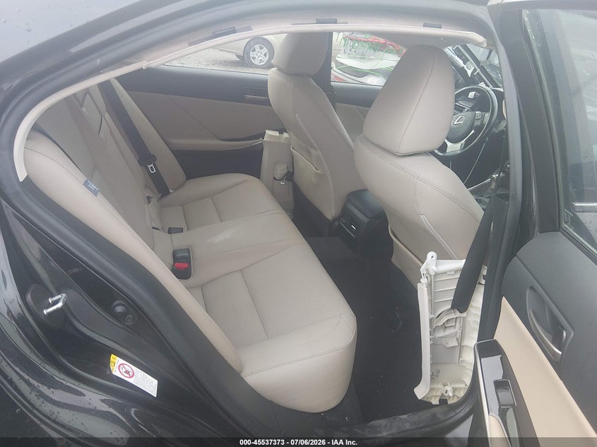 2017 Lexus Is VIN JTHCM1D21H5019835 IAAI salvage auction — FRONT END, Salvage Title, sold $25 on 2026-07-29 (photo 8)