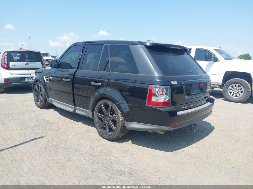 2011 Land rover Range rover sport VIN SALSK2D41BA703821 IAAI salvage auction — LEFT REAR, Clear (Arkansas), sold $450 on 2026-07-22 (photo 3)