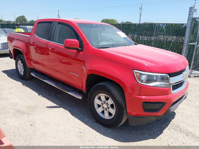 2019 Chevrolet Colorado VIN 1GCGSBEN7K1300513 IAAI salvage auction — LEFT SIDE, Salvage (Kansas), sold $8,600 on 2026-07-31 (photo 1)