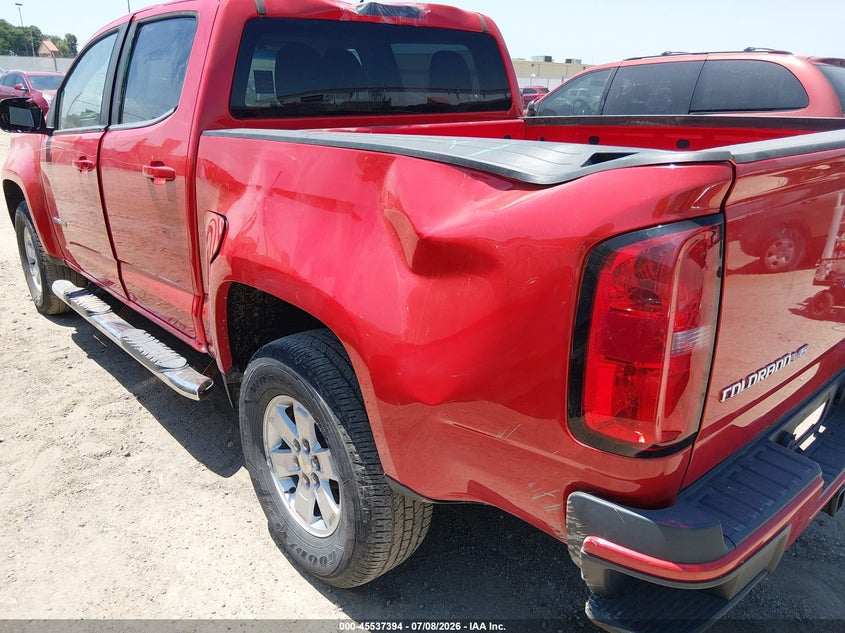 2019 Chevrolet Colorado VIN 1GCGSBEN7K1300513 IAAI salvage auction — LEFT SIDE, Salvage (Kansas), sold $8,600 on 2026-07-31 (photo 6)