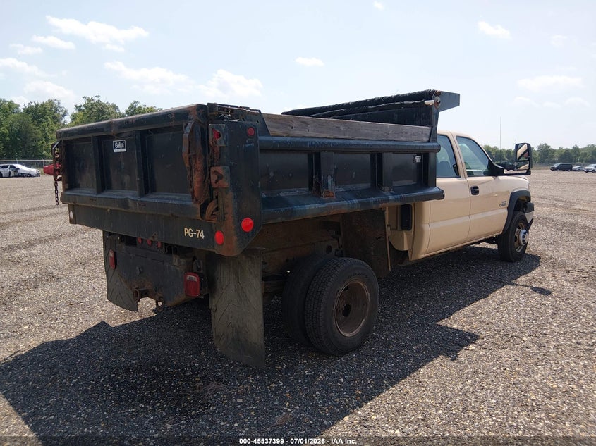 2006 Chevrolet Silverado 3500 VIN 1GBJC33D76F257100 IAAI salvage auction — RIGHT FRONT, Clear (Maryland), sold $6,700 on 2026-07-08 (photo 4)