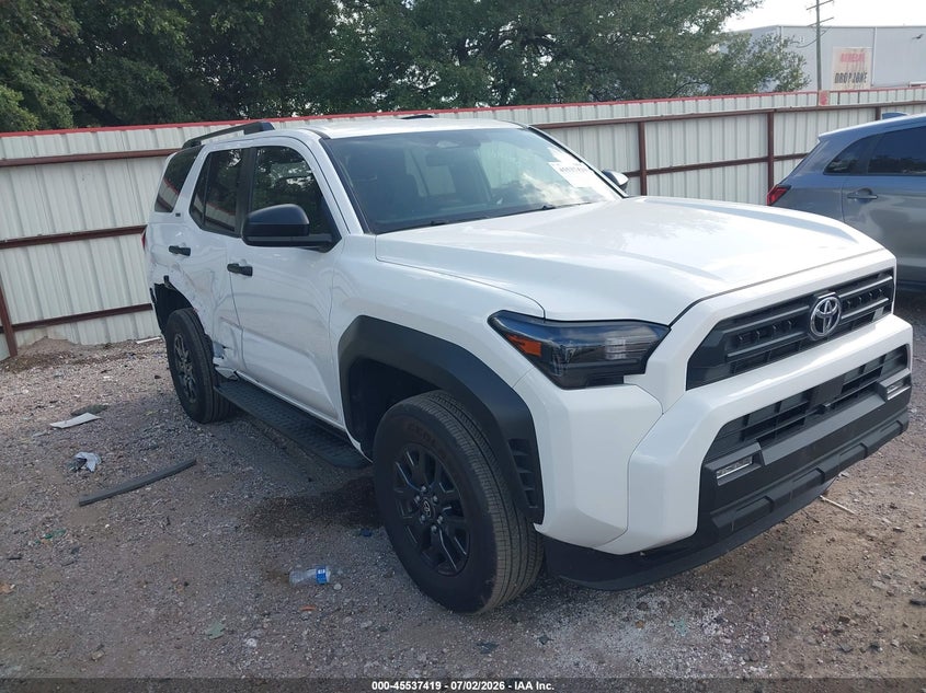 2026 Toyota 4runner VIN JTEVA5BR3T5107123 IAAI salvage auction — RIGHT SIDE, Clear (Texas), sold $38,600 on 2026-07-16 (photo 1)