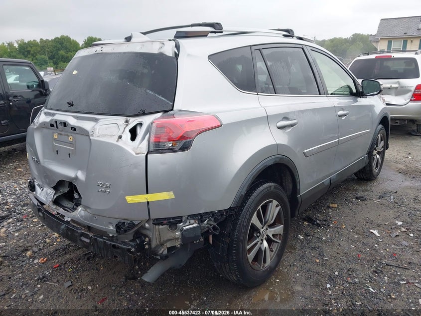 2018 Toyota Rav 4 VIN JTMRFREV2JJ235199 IAAI salvage auction — REAR END, Salvage (Virginia), sold $7,400 on 2026-07-23 (photo 4)