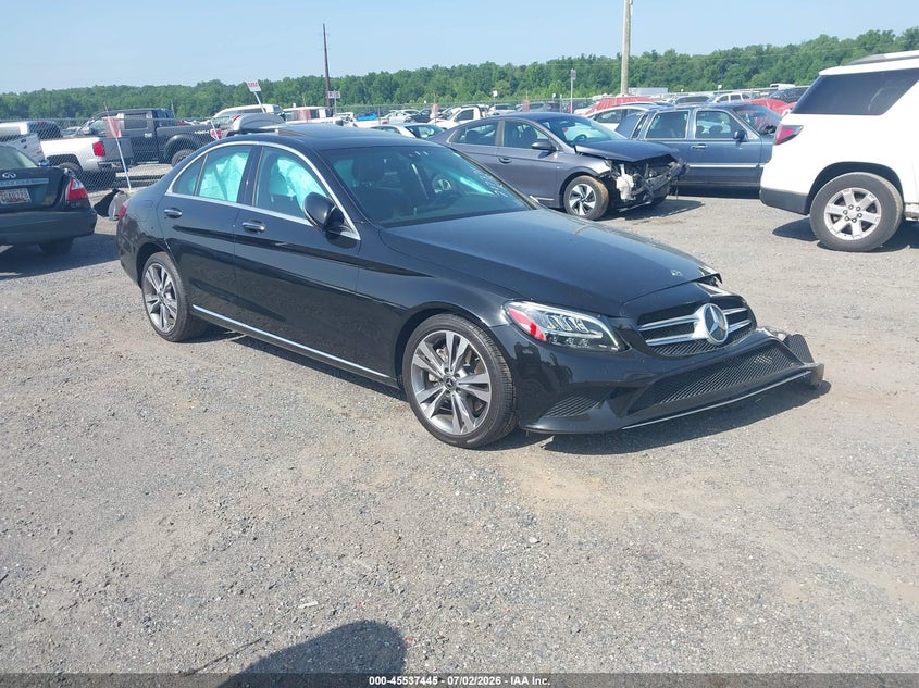2020 Mercedes-benz C-klasse VIN WDDWF8DB1LR562661 IAAI salvage auction — FRONT END, Wait Title, sold $6,000 on 2026-08-20 (photo 1)