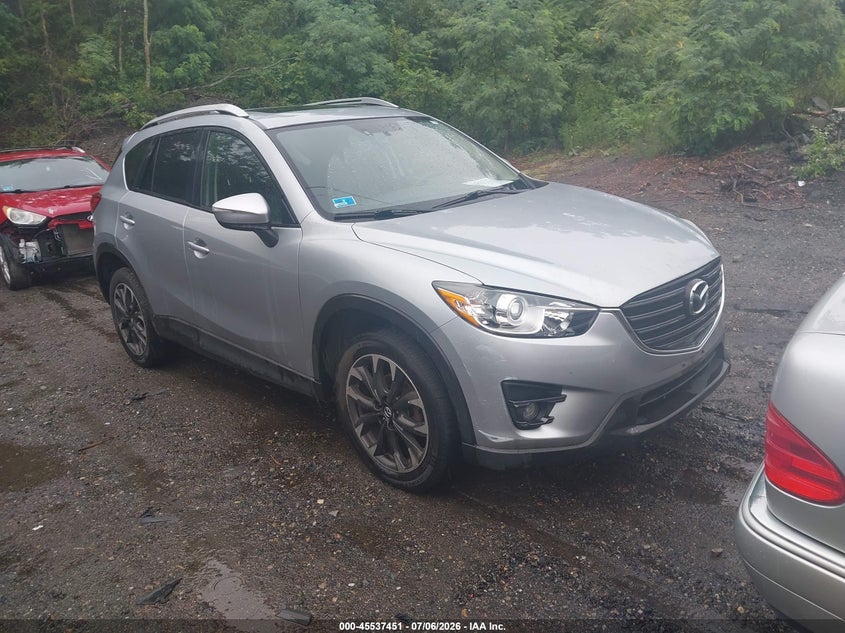 2016 Mazda Cx-5 VIN JM3KE4DY8G0840899 IAAI salvage auction — REAR END, Salvage (Rhode Island), sold $3,250 on 2026-07-28 (photo 1)