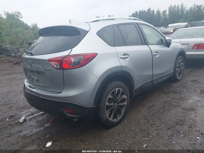2016 Mazda Cx-5 VIN JM3KE4DY8G0840899 IAAI salvage auction — REAR END, Salvage (Rhode Island), sold $3,250 on 2026-07-28 (photo 4)