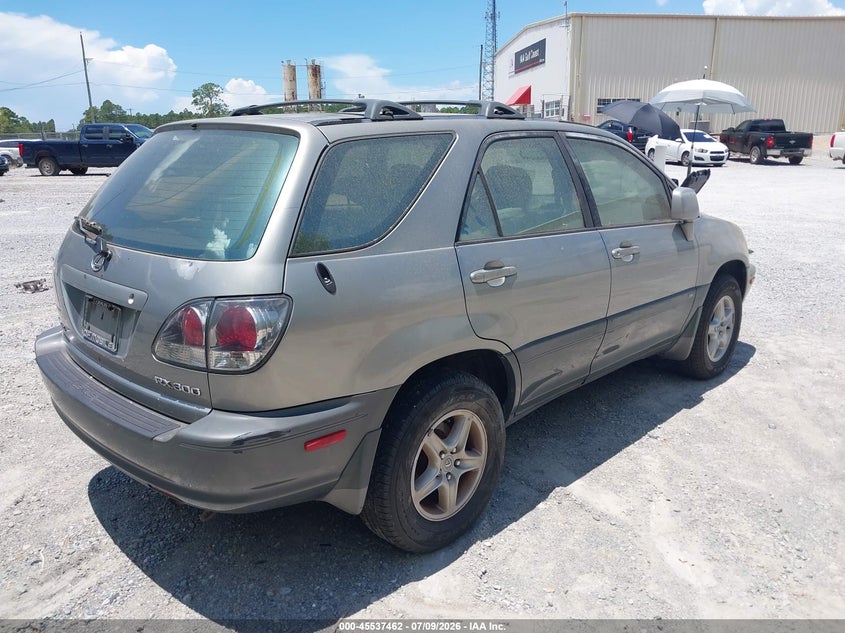 2001 Lexus Rx 300 VIN JTJGF10U510115519 IAAI salvage auction — NORMAL WEAR, Clear (Mississippi), sold $950 on 2026-07-17 (photo 4)