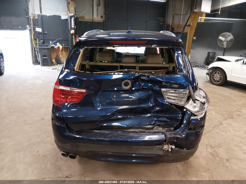 2016 BMW X3 VIN 5UXWX7C5XG0S15318 IAAI salvage auction — REAR END, Mv-907A (New York), sold $1,050 on 2026-07-28 (photo 6)