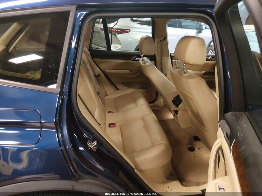 2016 BMW X3 VIN 5UXWX7C5XG0S15318 IAAI salvage auction — REAR END, Mv-907A (New York), sold $1,050 on 2026-07-28 (photo 8)