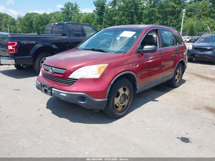 2007 Honda Cr-v VIN JHLRE48387C085700 IAAI salvage auction — NORMAL WEAR, Clear (Massachusetts), sold $425 on 2026-07-17 (photo 2)