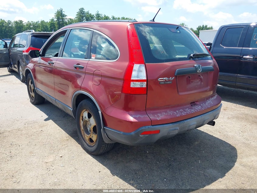 2007 Honda Cr-v VIN JHLRE48387C085700 IAAI salvage auction — NORMAL WEAR, Clear (Massachusetts), sold $425 on 2026-07-17 (photo 3)