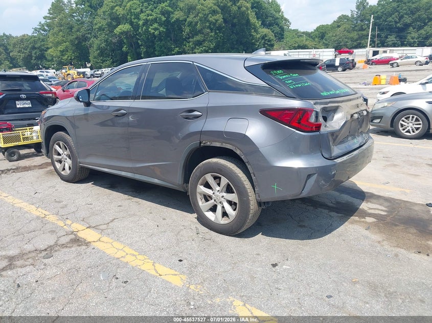 2016 Lexus VIN 2T2ZZMCA2GC005690 IAAI salvage auction — REAR END, Salvage Title, sold $11,000 on 2026-08-27 (photo 3)