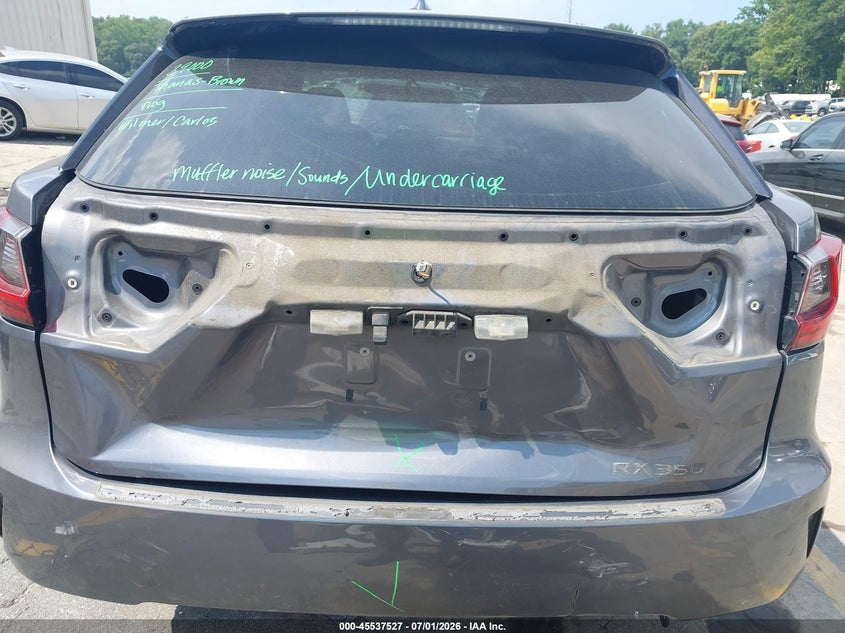 2016 Lexus VIN 2T2ZZMCA2GC005690 IAAI salvage auction — REAR END, Salvage Title, sold $11,000 on 2026-08-27 (photo 6)