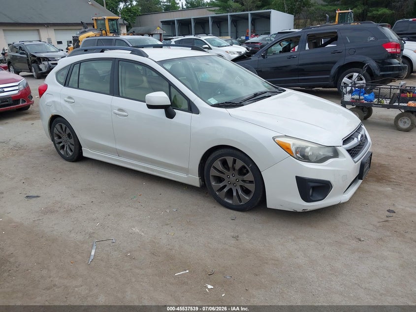 2014 Subaru Impreza VIN JF1GPAL6XE8264552 IAAI salvage auction — NORMAL WEAR, Original (New Hampshire), sold $850 on 2026-07-22 (photo 1)