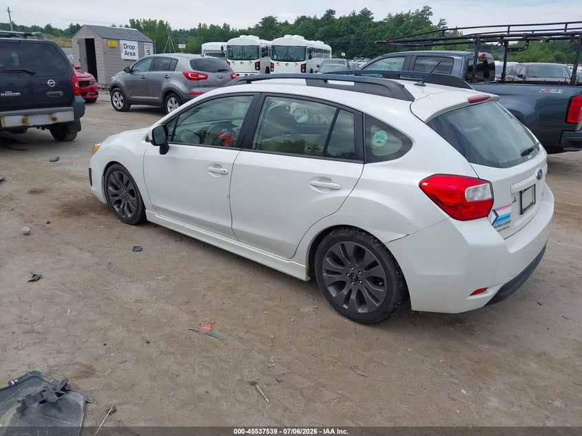 2014 Subaru Impreza VIN JF1GPAL6XE8264552 IAAI salvage auction — NORMAL WEAR, Original (New Hampshire), sold $850 on 2026-07-22 (photo 3)