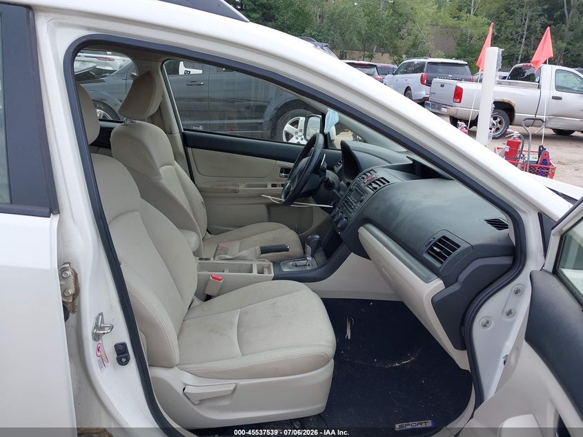2014 Subaru Impreza VIN JF1GPAL6XE8264552 IAAI salvage auction — NORMAL WEAR, Original (New Hampshire), sold $850 on 2026-07-22 (photo 5)
