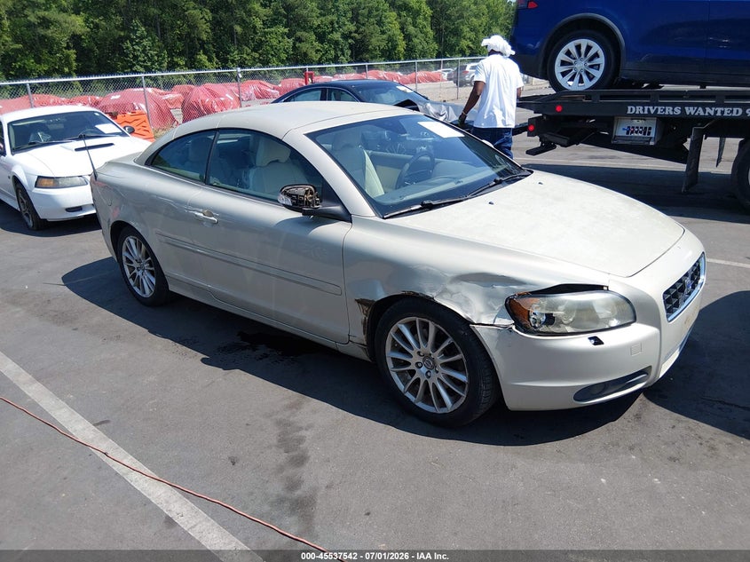 2008 Volvo C70 VIN YV1MC67218J046410 IAAI salvage auction — FRONT END, Salvage (North Carolina), sold $450 on 2026-08-12 (photo 1)