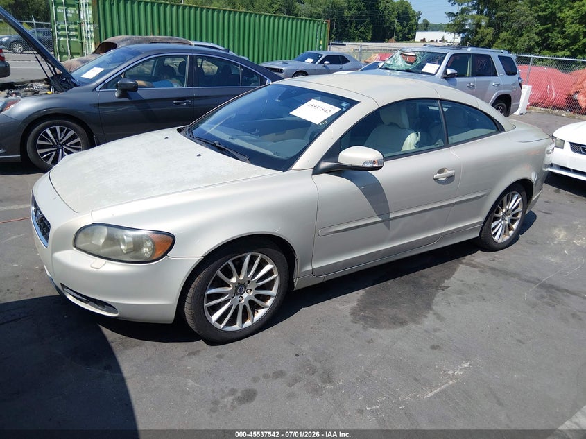 2008 Volvo C70 VIN YV1MC67218J046410 IAAI salvage auction — FRONT END, Salvage (North Carolina), sold $450 on 2026-08-12 (photo 2)