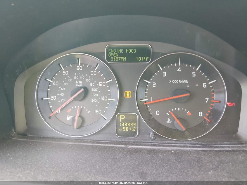 2008 Volvo C70 VIN YV1MC67218J046410 IAAI salvage auction — FRONT END, Salvage (North Carolina), sold $450 on 2026-08-12 (photo 7)