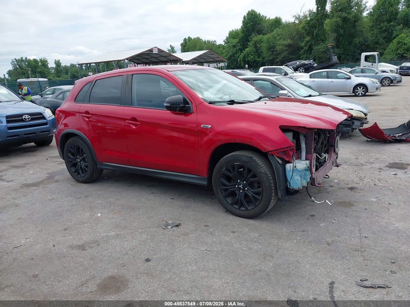 2018 Mitsubishi Outlander VIN JA4AR3AUXJZ028778 IAAI salvage auction — FRONT END, Salvage - Greater Than 75% (Maryland), sold $1,750 on 2026-07-23 (photo 1)