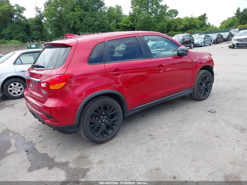 2018 Mitsubishi Outlander VIN JA4AR3AUXJZ028778 IAAI salvage auction — FRONT END, Salvage - Greater Than 75% (Maryland), sold $1,750 on 2026-07-23 (photo 4)