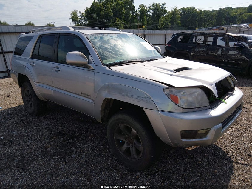 2004 Toyota 4runner VIN JTEZT14R948003902 IAAI salvage auction — NORMAL WEAR, Clear (Louisiana), sold $825 on 2026-07-29 (photo 1)