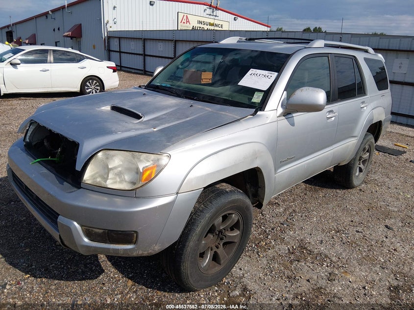 2004 Toyota 4runner VIN JTEZT14R948003902 IAAI salvage auction — NORMAL WEAR, Clear (Louisiana), sold $825 on 2026-07-29 (photo 2)