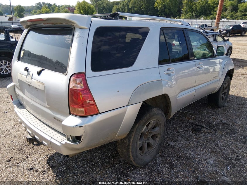 2004 Toyota 4runner VIN JTEZT14R948003902 IAAI salvage auction — NORMAL WEAR, Clear (Louisiana), sold $825 on 2026-07-29 (photo 4)