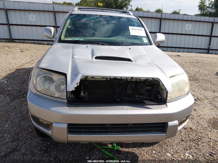 2004 Toyota 4runner VIN JTEZT14R948003902 IAAI salvage auction — NORMAL WEAR, Clear (Louisiana), sold $825 on 2026-07-29 (photo 6)