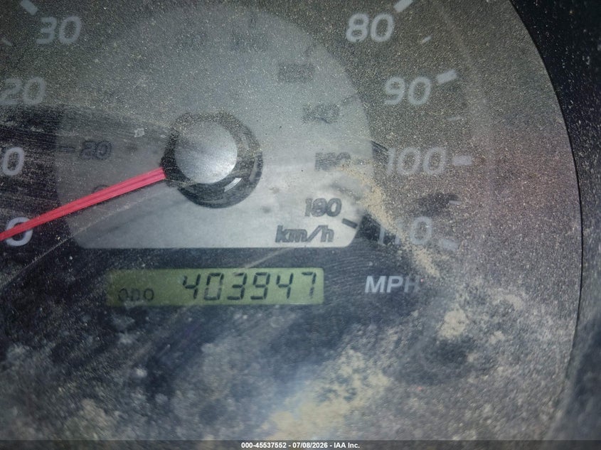 2004 Toyota 4runner VIN JTEZT14R948003902 IAAI salvage auction — NORMAL WEAR, Clear (Louisiana), sold $825 on 2026-07-29 (photo 7)