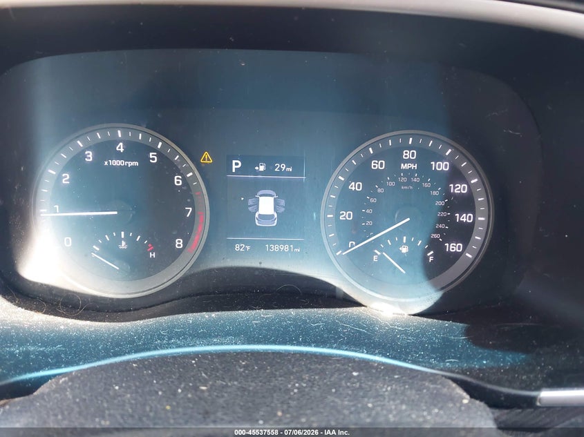 2019 Hyundai Tucson VIN KM8J3CAL9KU838606 IAAI salvage auction — REAR END, Salvage Title, sold $25 on 2026-07-30 (photo 7)