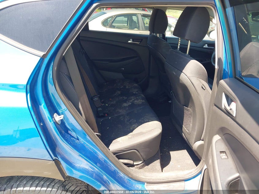2019 Hyundai Tucson VIN KM8J3CAL9KU838606 IAAI salvage auction — REAR END, Salvage Title, sold $25 on 2026-07-30 (photo 8)