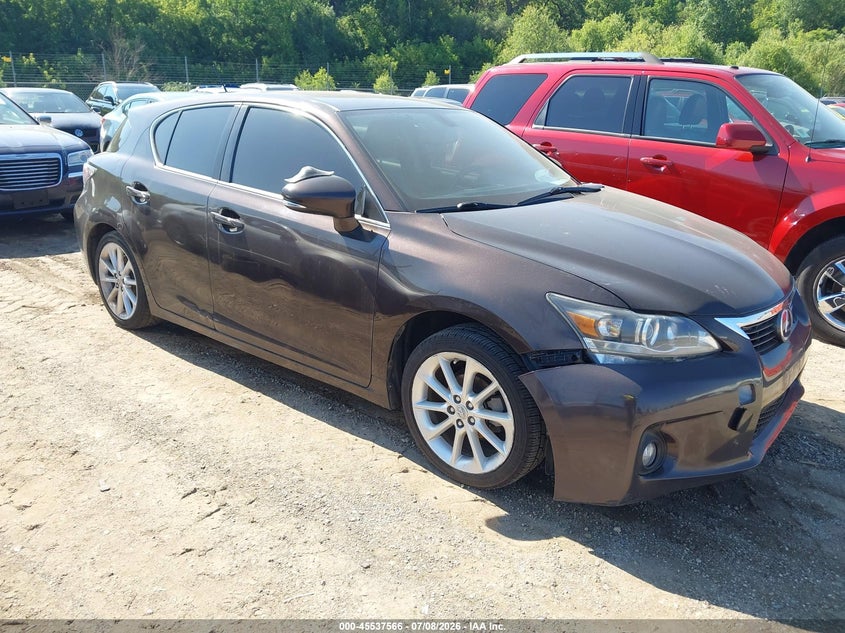 2012 Lexus Ct VIN JTHKD5BH5C2082117 IAAI salvage auction — NORMAL WEAR, Salvage Title, sold $1,500 on 2026-07-22 (photo 1)