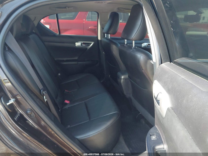 2012 Lexus Ct VIN JTHKD5BH5C2082117 IAAI salvage auction — NORMAL WEAR, Salvage Title, sold $1,500 on 2026-07-22 (photo 8)