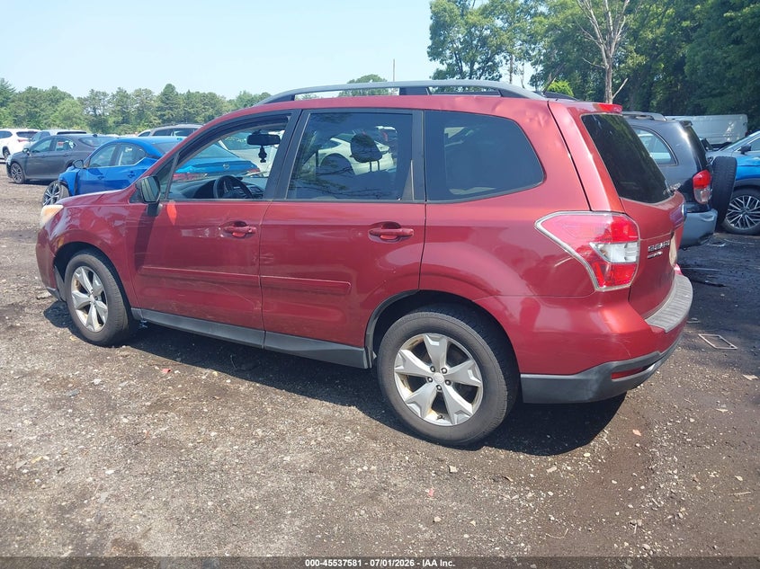 2015 Subaru Forester VIN JF2SJADC1FH467083 IAAI salvage auction — NORMAL WEAR, Clear (New York), sold $1,650 on 2026-07-07 (photo 3)