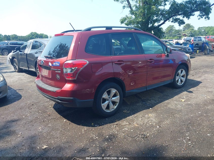 2015 Subaru Forester VIN JF2SJADC1FH467083 IAAI salvage auction — NORMAL WEAR, Clear (New York), sold $1,650 on 2026-07-07 (photo 4)