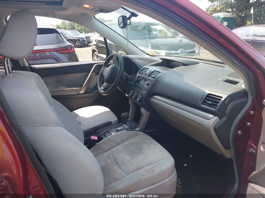 2015 Subaru Forester VIN JF2SJADC1FH467083 IAAI salvage auction — NORMAL WEAR, Clear (New York), sold $1,650 on 2026-07-07 (photo 5)