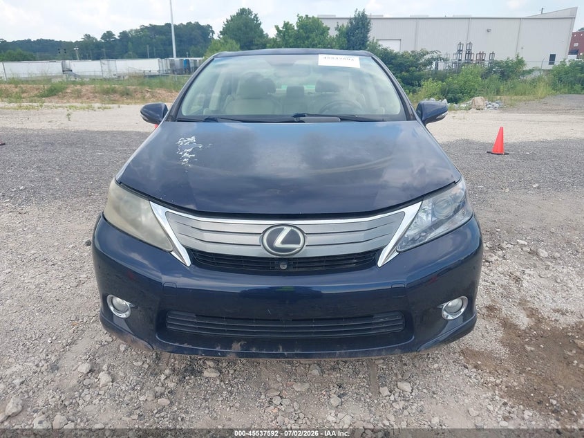 2010 Lexus Hs 250h VIN JTHBB1BA5A2022708 IAAI salvage auction — NORMAL WEAR, Clear (Alabama), sold $2,075 on 2026-07-22 (photo 6)
