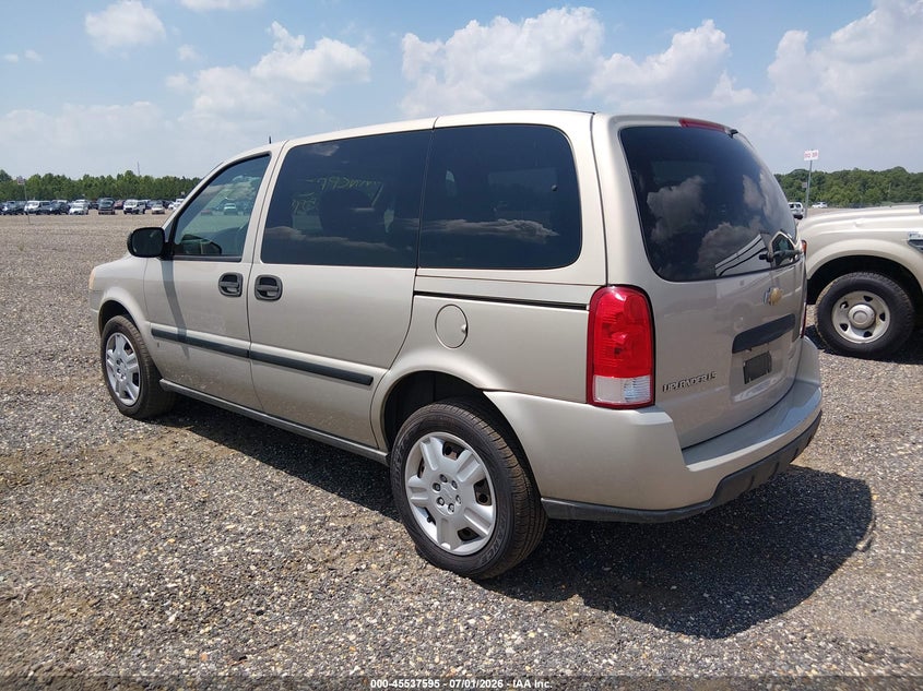 2008 Chevrolet Uplander VIN 1GNDU23168D186435 IAAI salvage auction — FRONT END, Clear (Maryland), sold $900 on 2026-07-08 (photo 3)