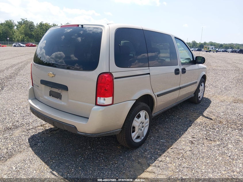 2008 Chevrolet Uplander VIN 1GNDU23168D186435 IAAI salvage auction — FRONT END, Clear (Maryland), sold $900 on 2026-07-08 (photo 4)