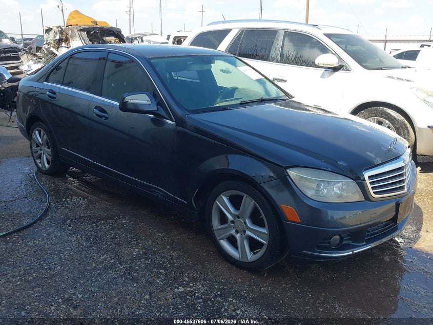 2009 Mercedes-benz C class VIN WDDGF54X89F211075 IAAI salvage auction — NORMAL WEAR, Original (Texas), sold $375 on 2026-08-04 (photo 1)