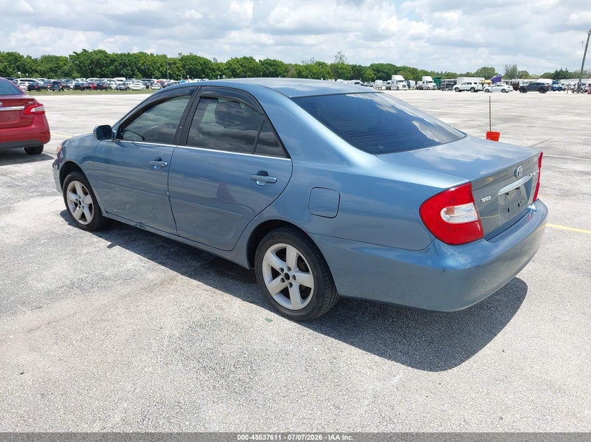 2002 Toyota Camry VIN JTDBE32K220109797 IAAI salvage auction — NORMAL WEAR, Salvage (Florida), sold $25 on 2026-07-30 (photo 3)