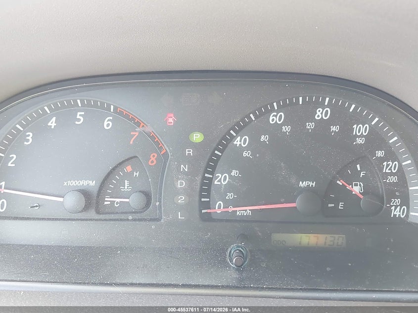 2002 Toyota Camry VIN JTDBE32K220109797 IAAI salvage auction — NORMAL WEAR, Salvage (Florida), sold $25 on 2026-07-30 (photo 7)